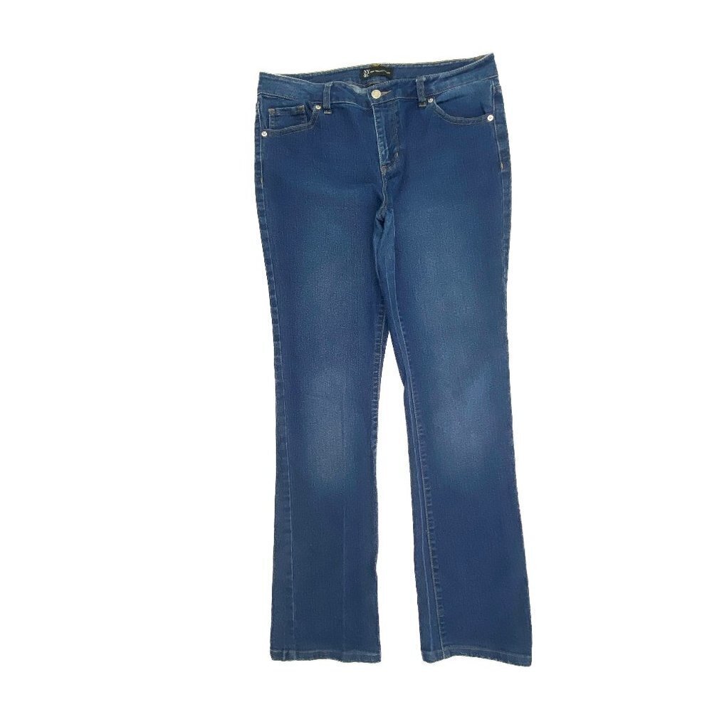 New York & Company Bootcut Women's size 8 Dark Wash Blue Denim Jeans